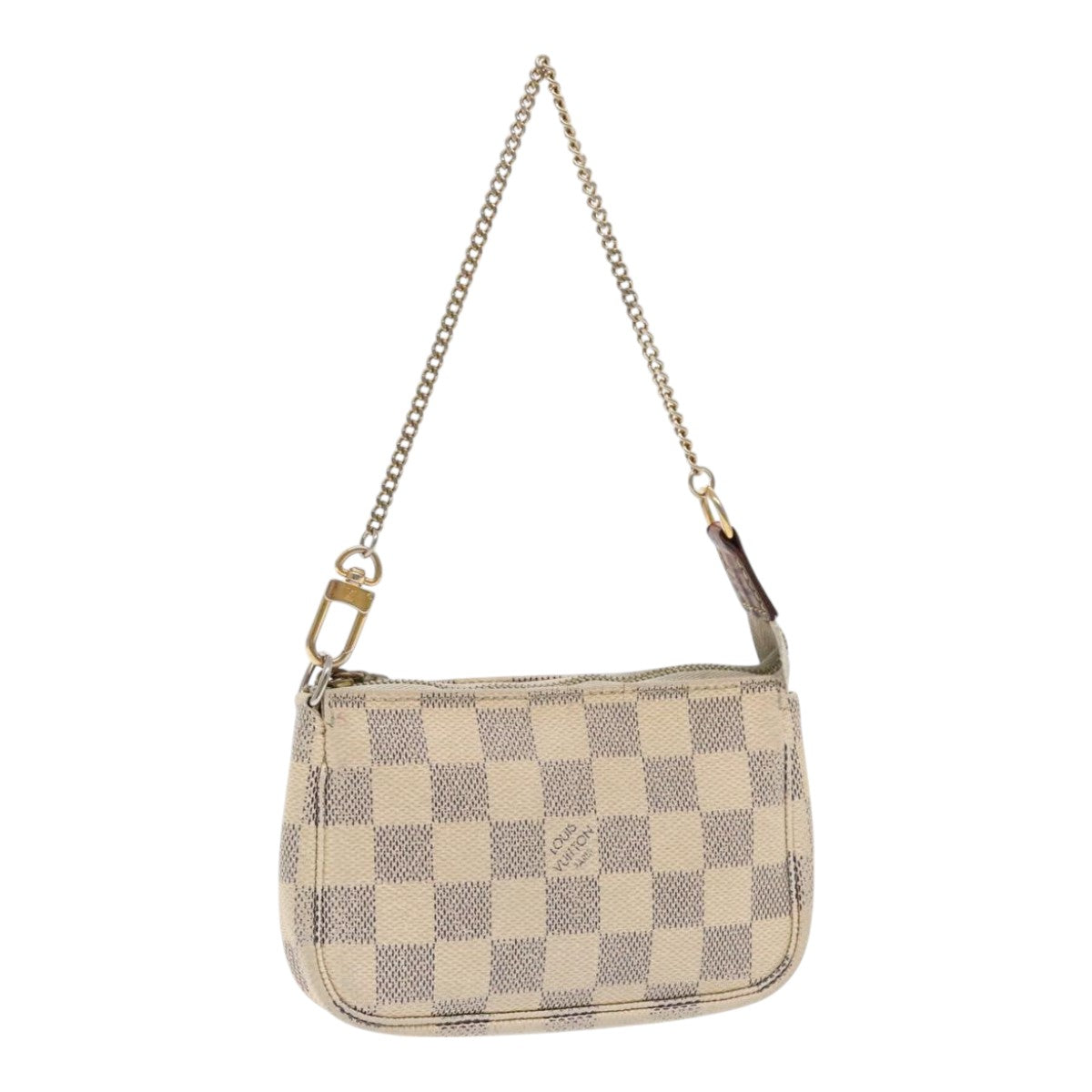 LOUIS VUITTON Damier Azur Mini Pochette Accessoires Pouch N63005 LV bs18734