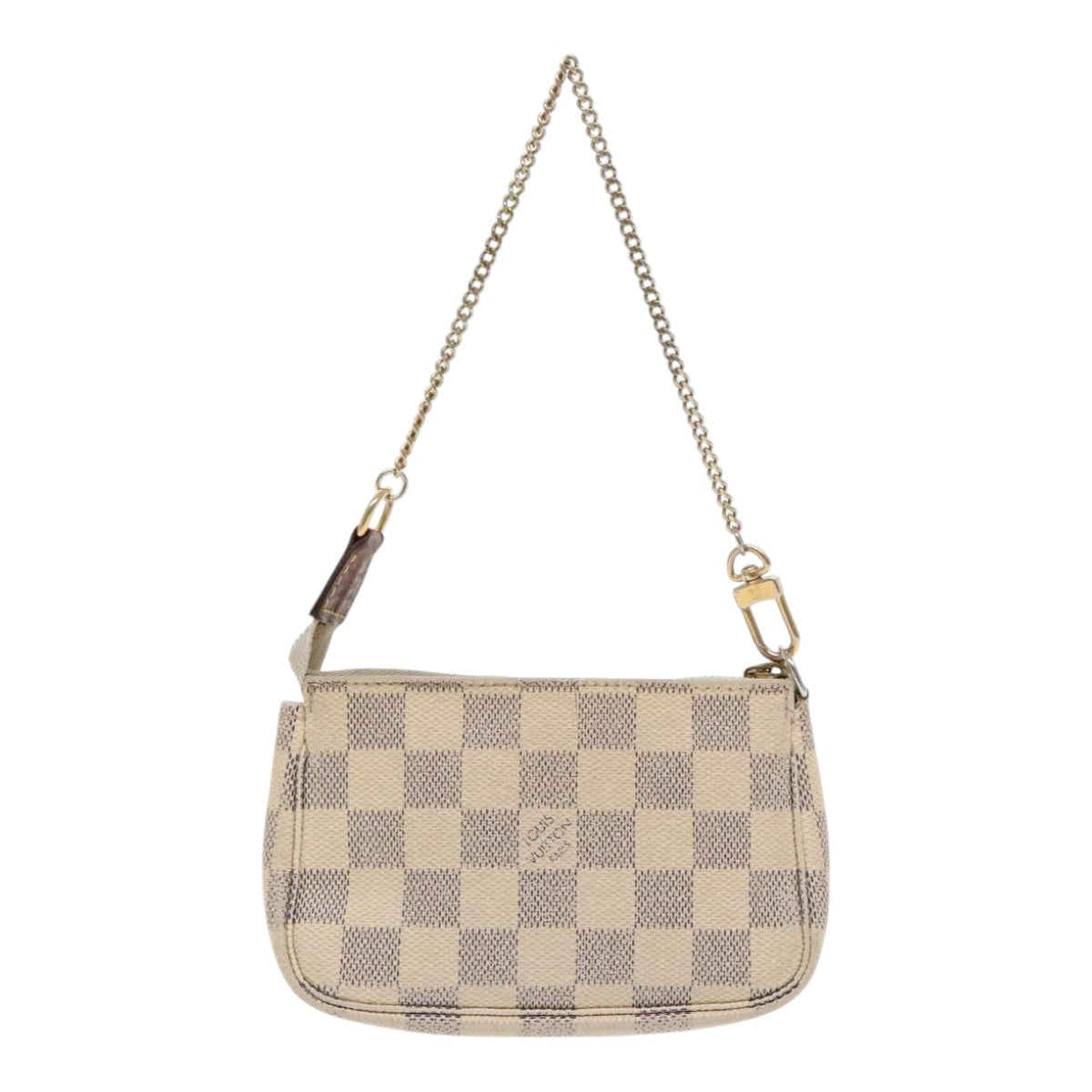 LOUIS VUITTON Damier Azur Mini Pochette Accessoires Pouch N63005 LV bs18734