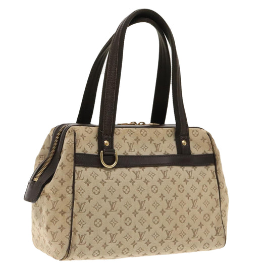 LOUIS VUITTON Monogram Mini Josephine PM Hand Bag Khaki M92215 LV bs18735