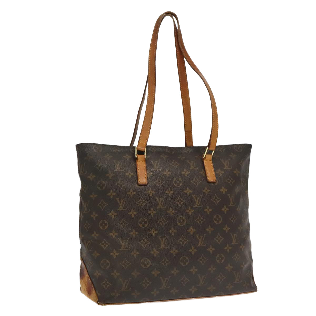 LOUIS VUITTON Monogram Cabas Mezzo Tote Bag M51151 LV bs18872