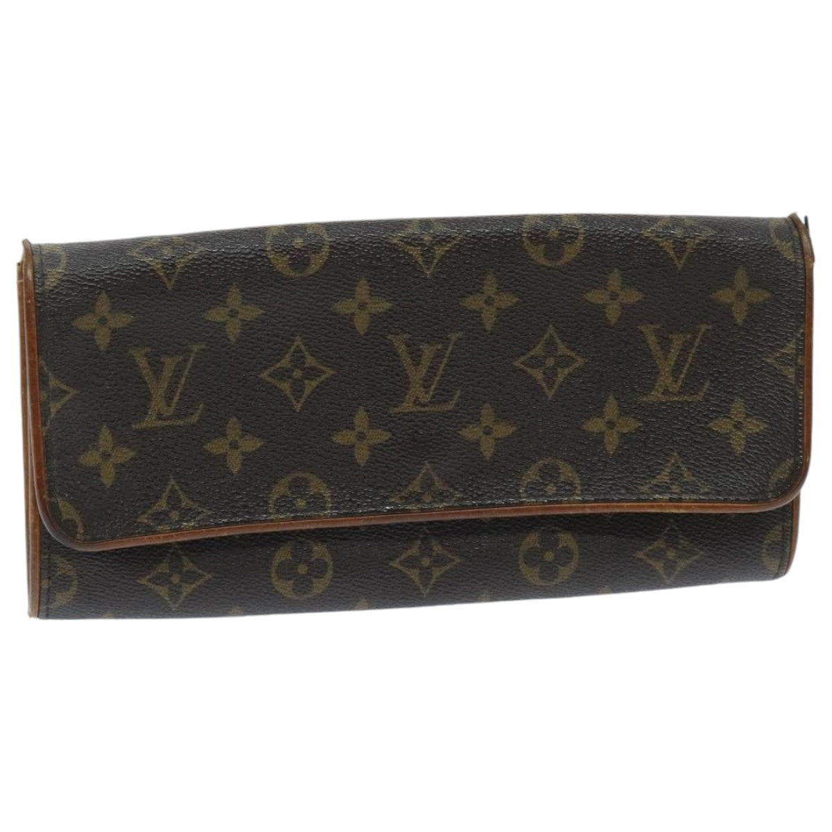 LOUIS VUITTON Monogram Pochette Twin GM Shoulder Bag M51852 LV bs18929