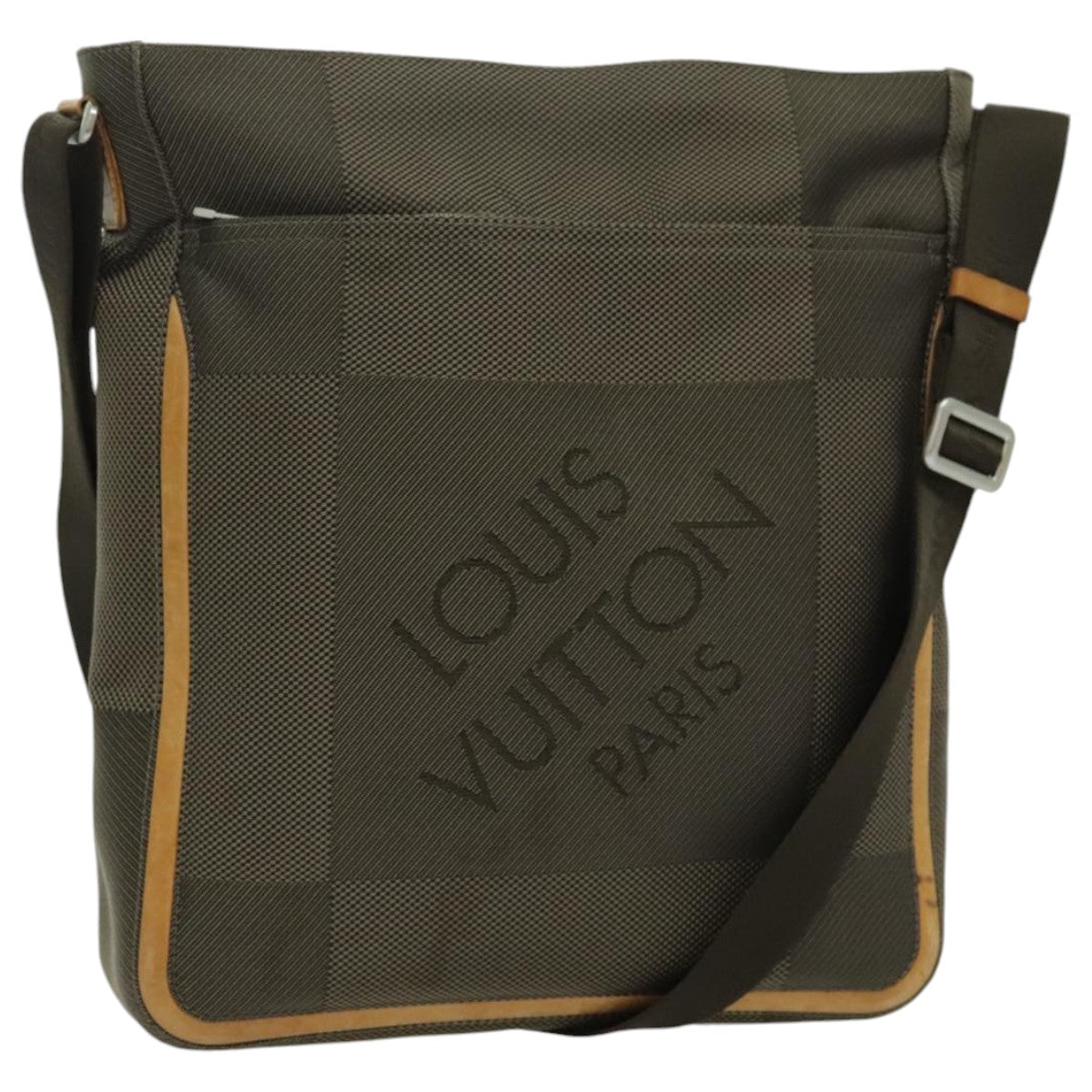 LOUIS VUITTON Damier Geant Compignon Messenger bag Khaki M93045 LV bs18998