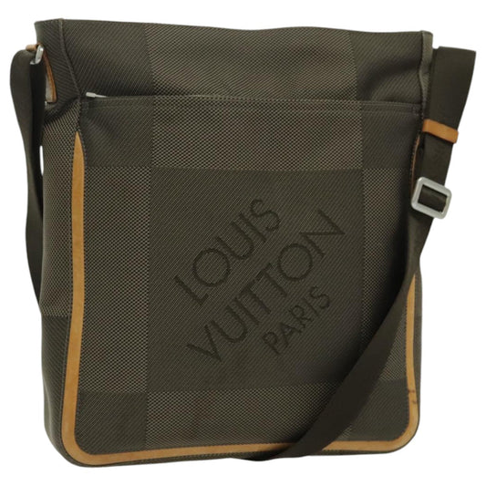 LOUIS VUITTON Damier Geant Compignon Messenger bag Khaki M93045 LV bs18998