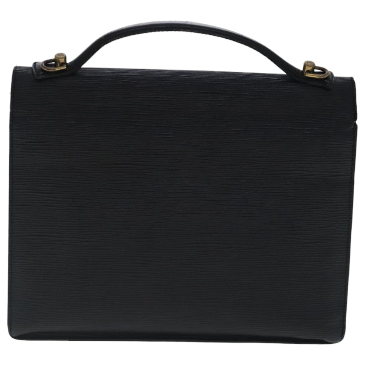 LOUIS VUITTON Epi Monceau 28 Hand Bag Black M52122 LV bs19052