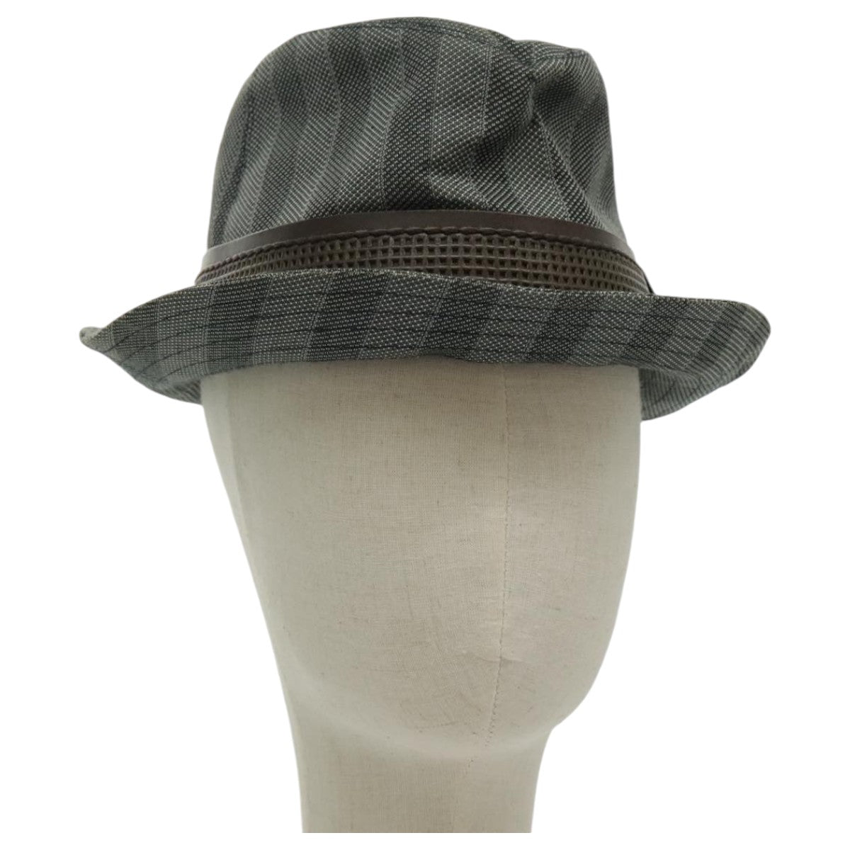 LOUIS VUITTON Hat Cotton S Gray LV bs19057