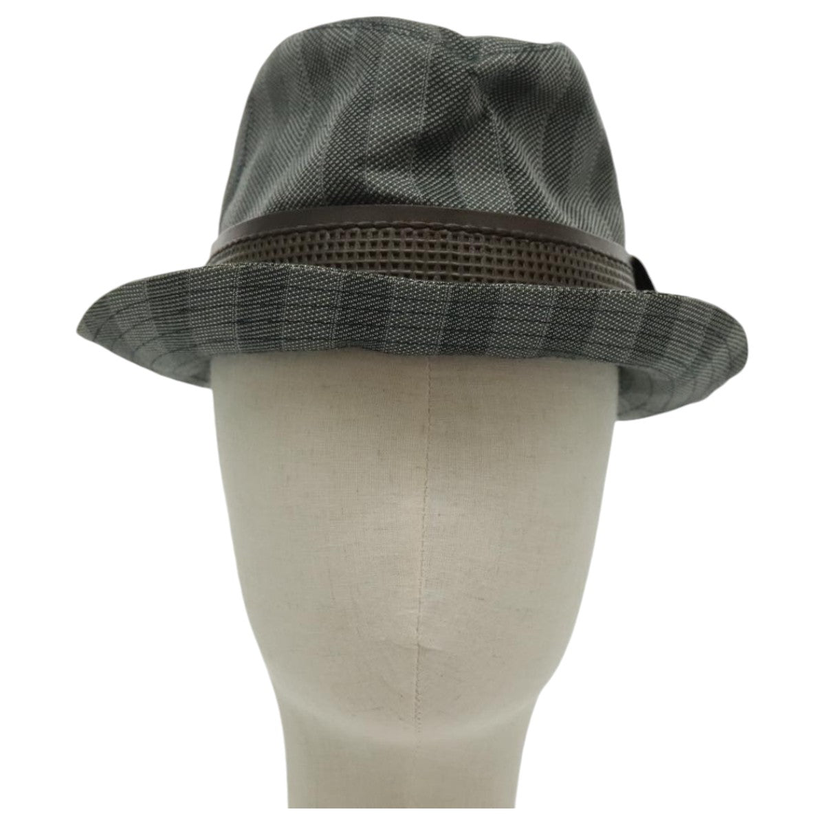 LOUIS VUITTON Hat Cotton S Gray LV bs19057