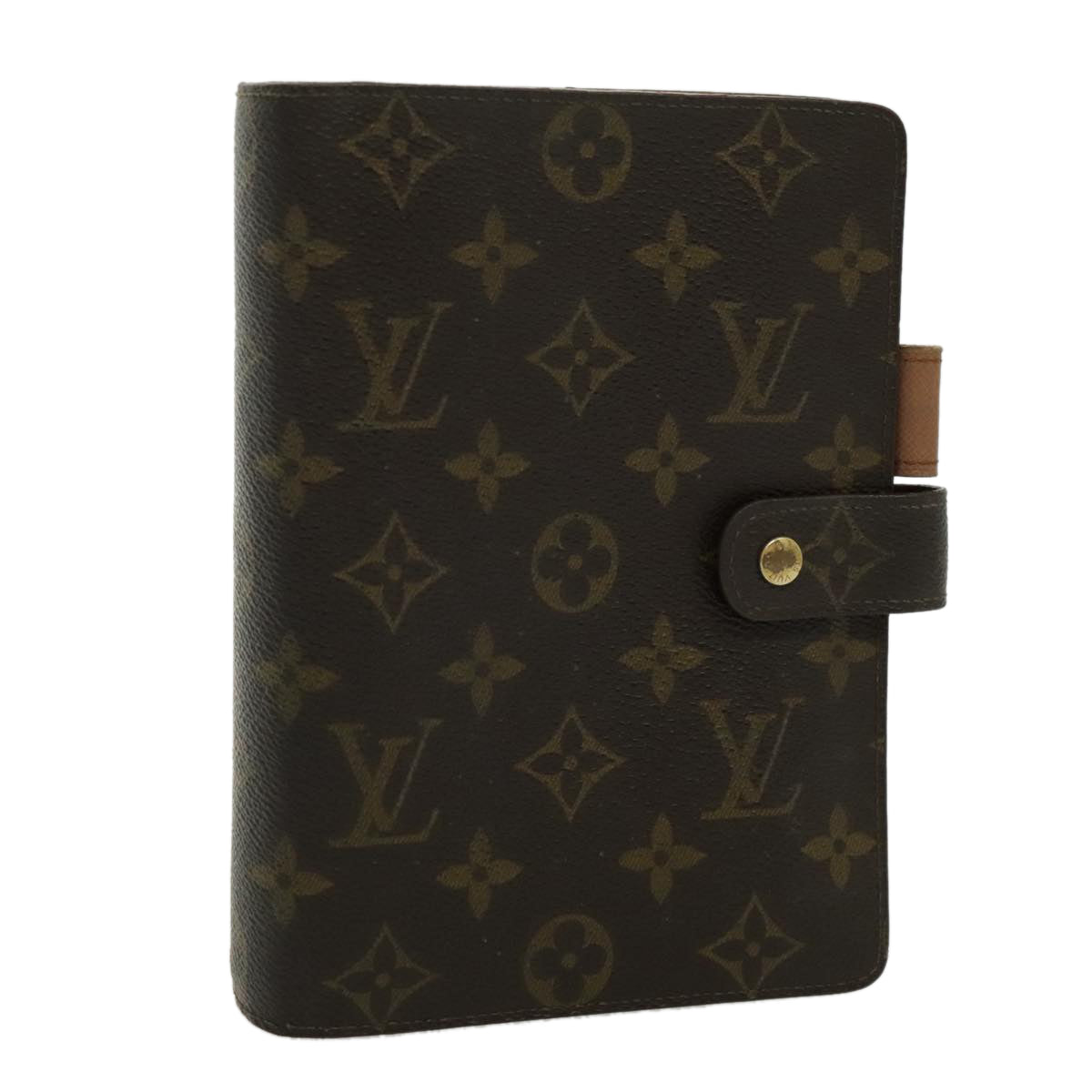 LOUIS VUITTON Monogram Agenda MM Day Planner Cover R20105 LV bs19079