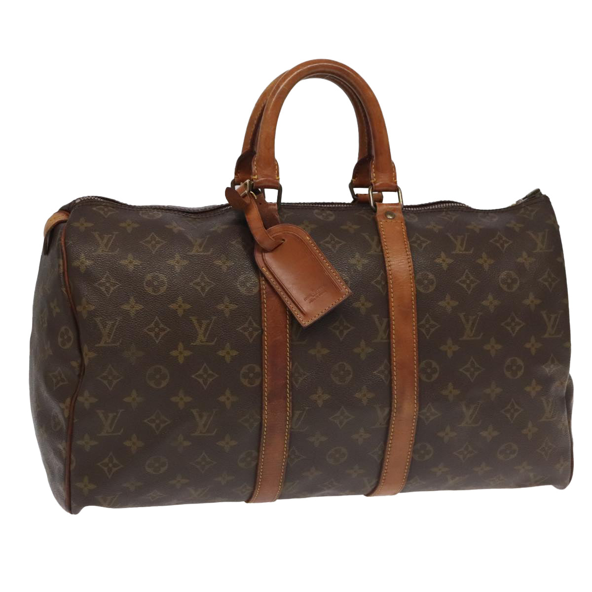 LOUIS VUITTON Monogram Keepall 45 Boston Bag M41428 LV bs19174