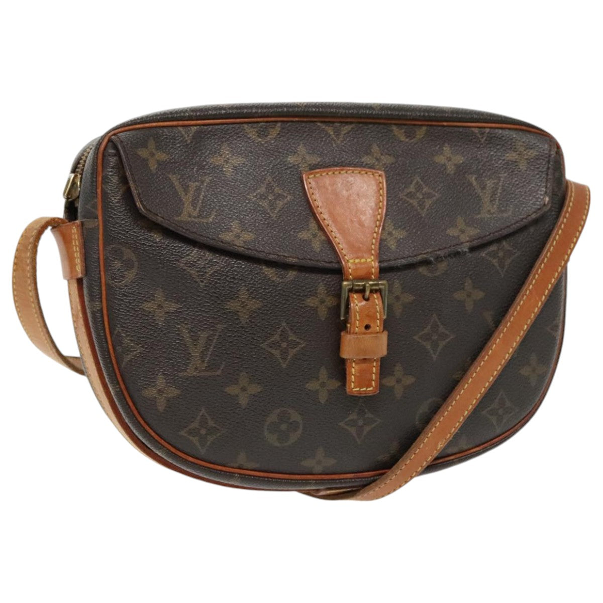 LOUIS VUITTON Monogram Jeune Fille MM Shoulder Bag M51226 LV bs19242