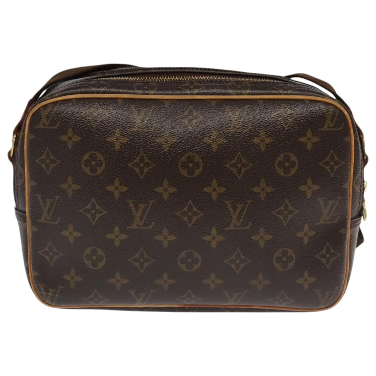 LOUIS VUITTON Monogram Reporter PM Shoulder Bag M45254 LV bs19336