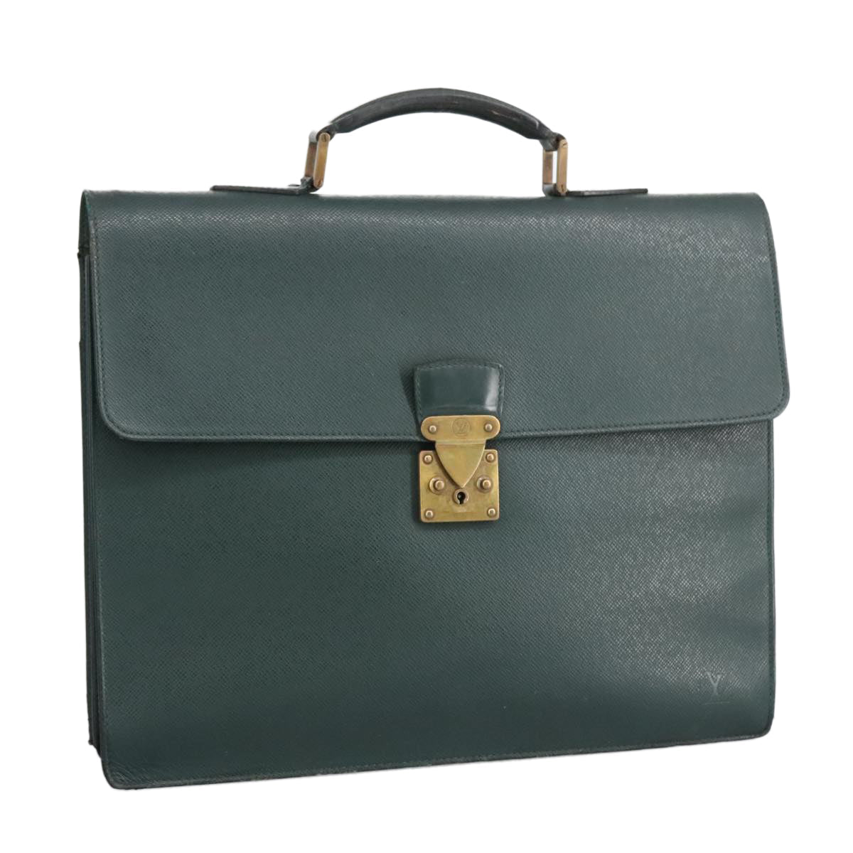 LOUIS VUITTON Taiga Serviette Moskova Business Bag Epicea M30034 LV bs19354