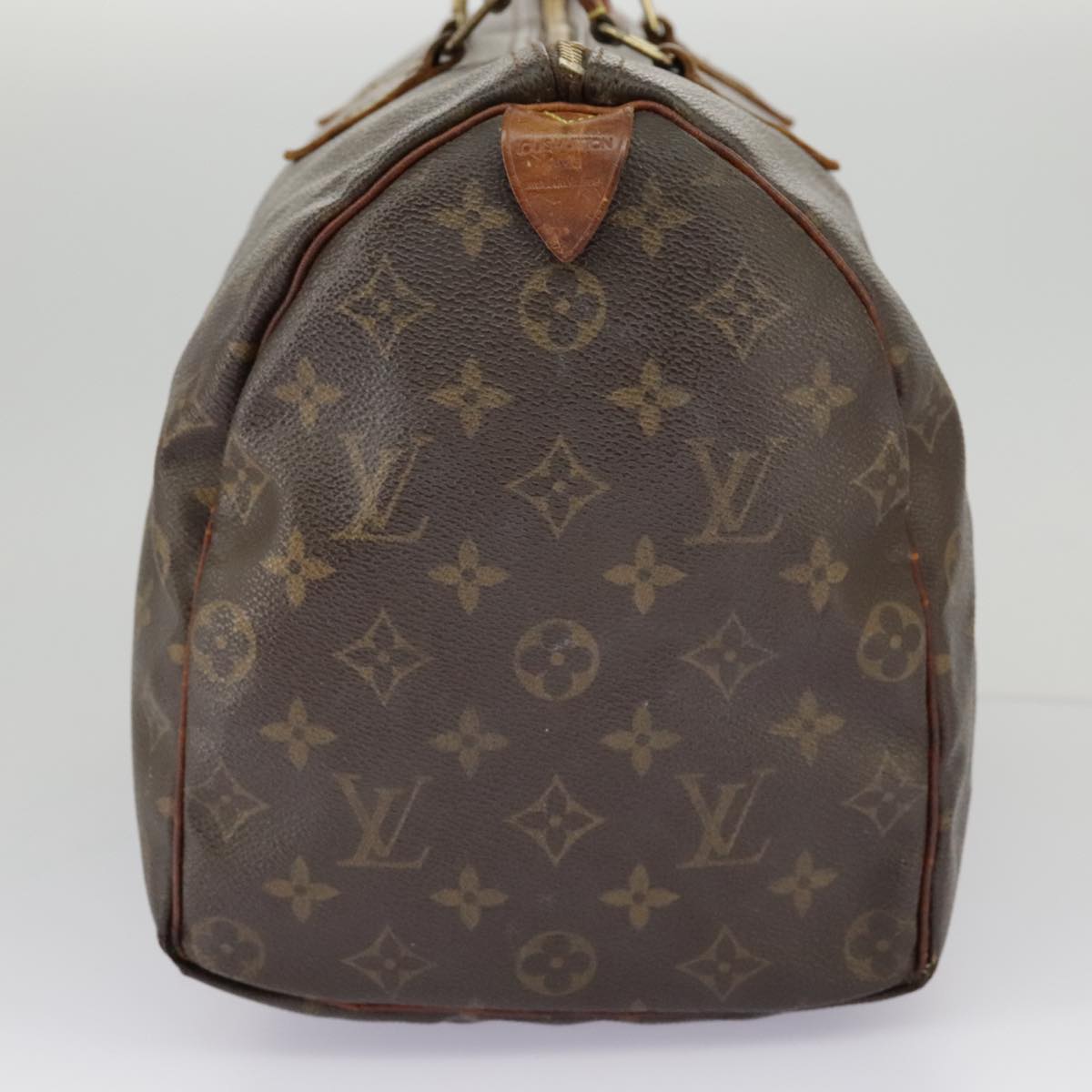 LOUIS VUITTON Monogram Speedy 35 Hand Bag M41524 LV bs19356
