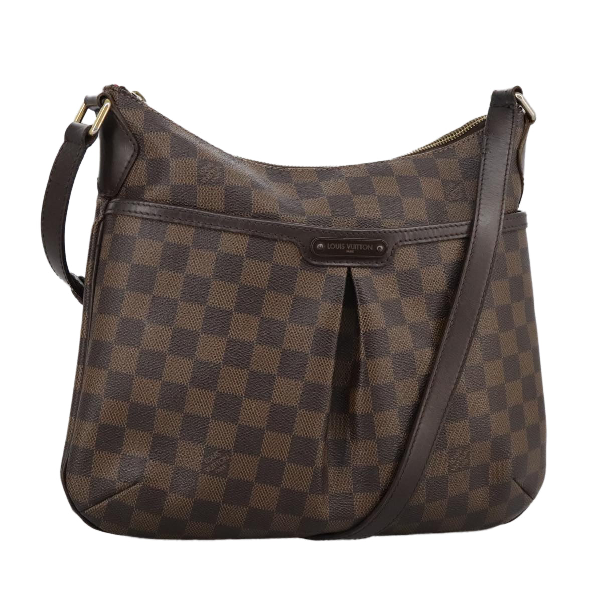 LOUIS VUITTON Damier Ebene Bloomsbury PM Shoulder Bag N42251 LV bs19359