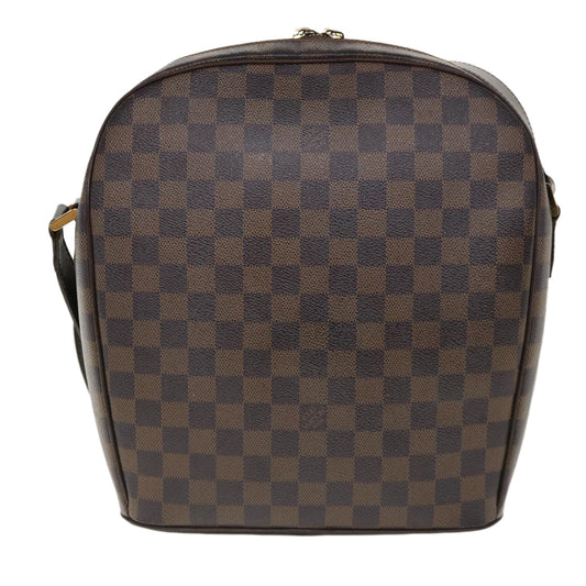 LOUIS VUITTON Damier Ebene Ipanema GM Shoulder Bag N51292 LV bs2033