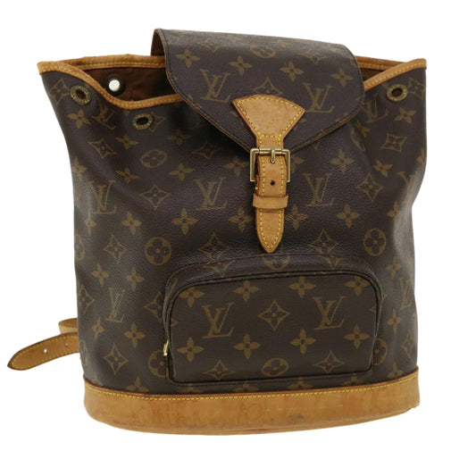 LOUIS VUITTON Monogram Montsouris MM Backpack M51136 LV bs2161