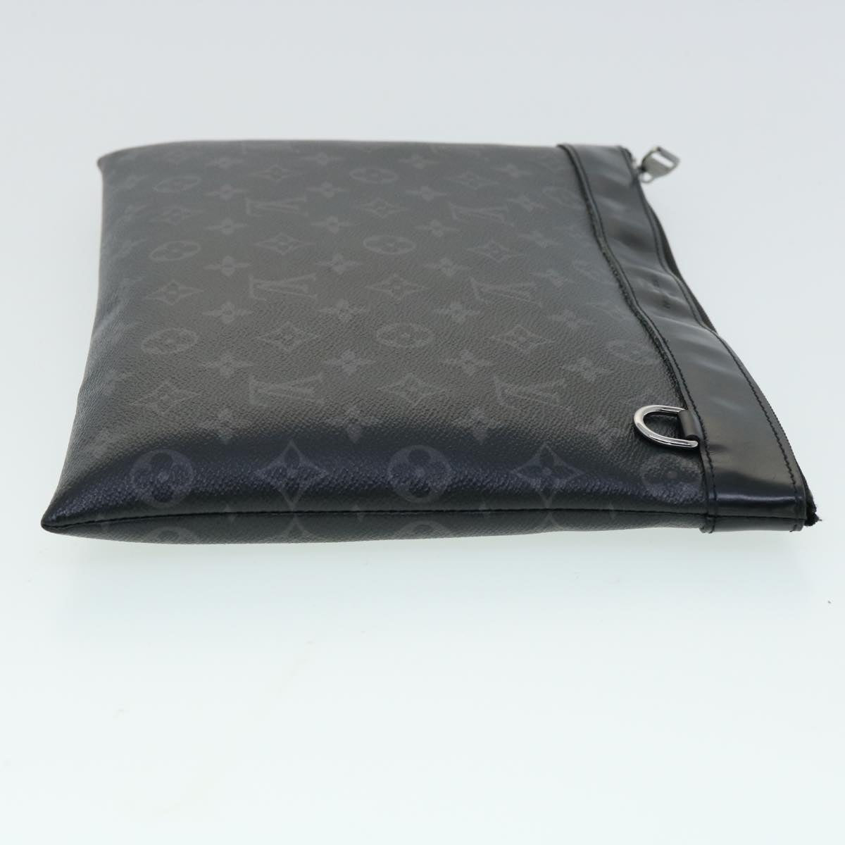 LOUIS VUITTON Monogram Eclipse Pochette Discovery Clutch Bag M62291 bs2259