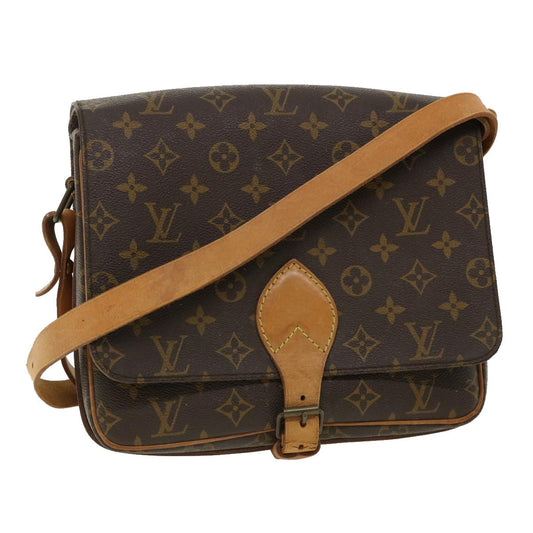 LOUIS VUITTON Monogram Cartouchiere GM Shoulder Bag L027 LV bs2593