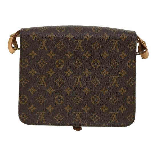 LOUIS VUITTON Monogram Cartouchiere GM Shoulder Bag L027 LV bs2593