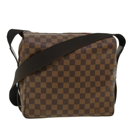 LOUIS VUITTON Damier Ebene Naviglio Shoulder Bag N45255 LV bs2623