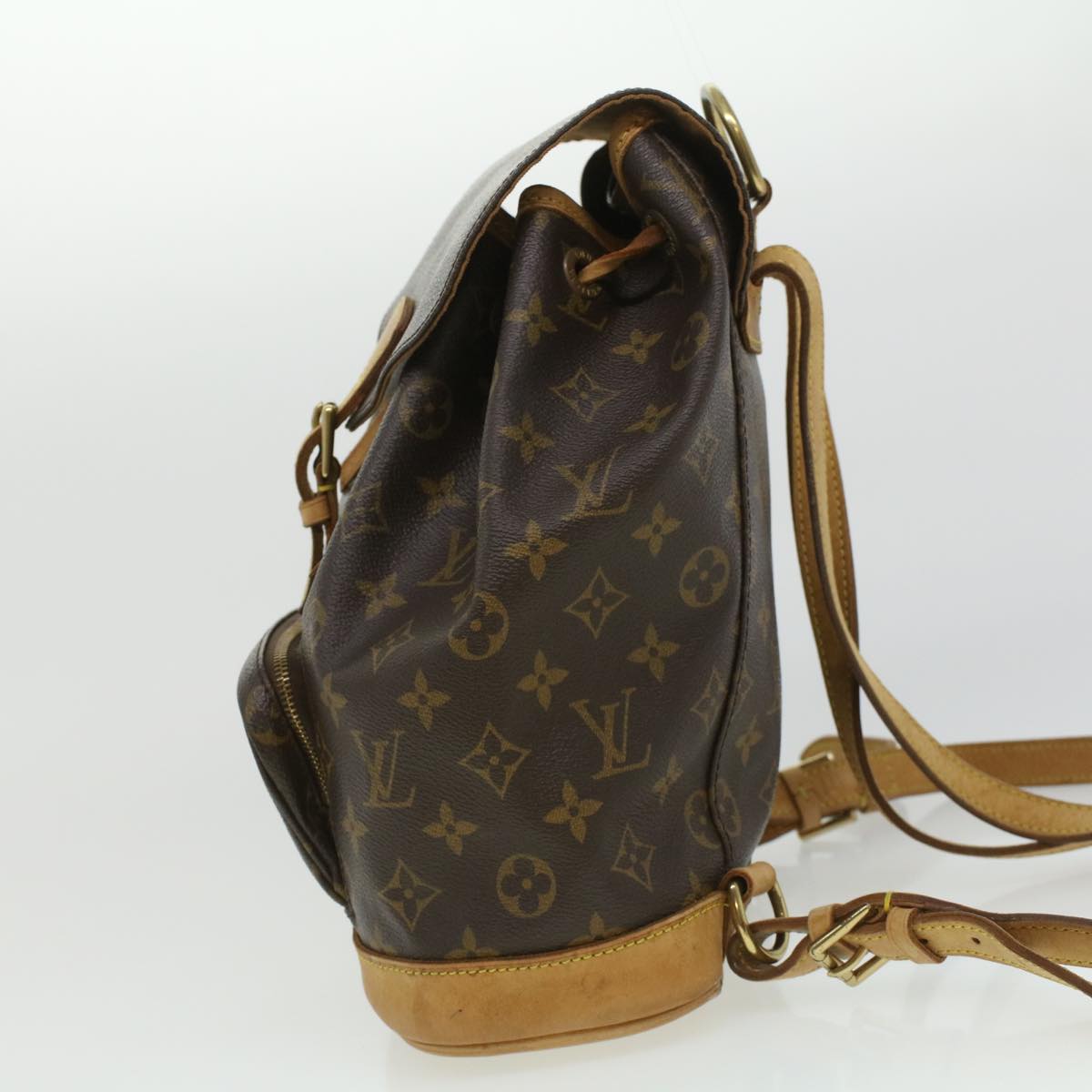 LOUIS VUITTON Monogram Montsouris MM Backpack M51136 LV bs2982
