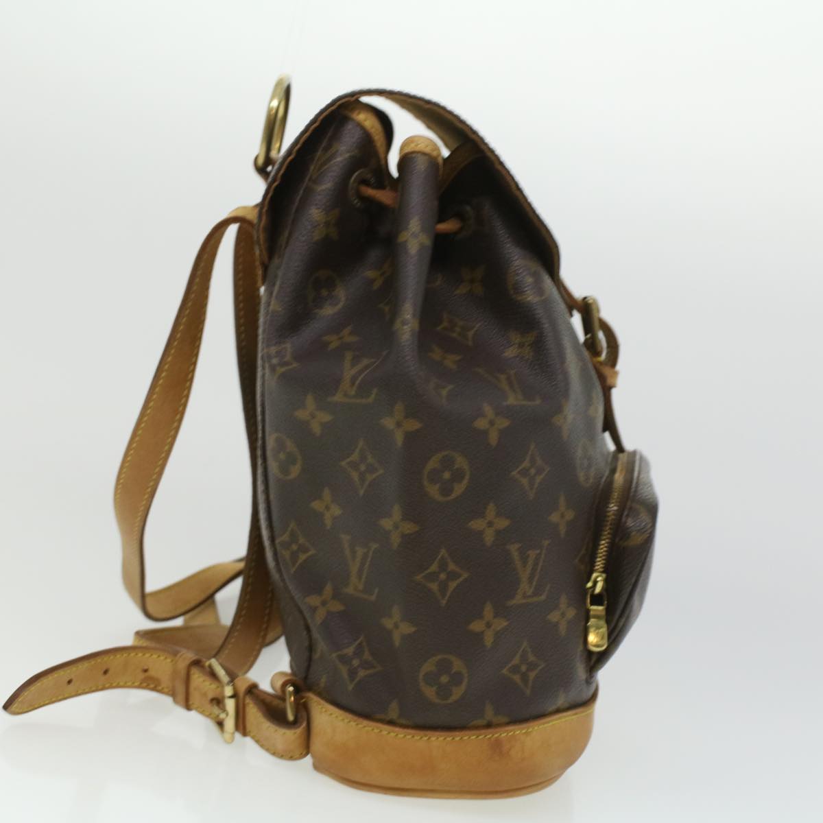 LOUIS VUITTON Monogram Montsouris MM Backpack M51136 LV bs2982