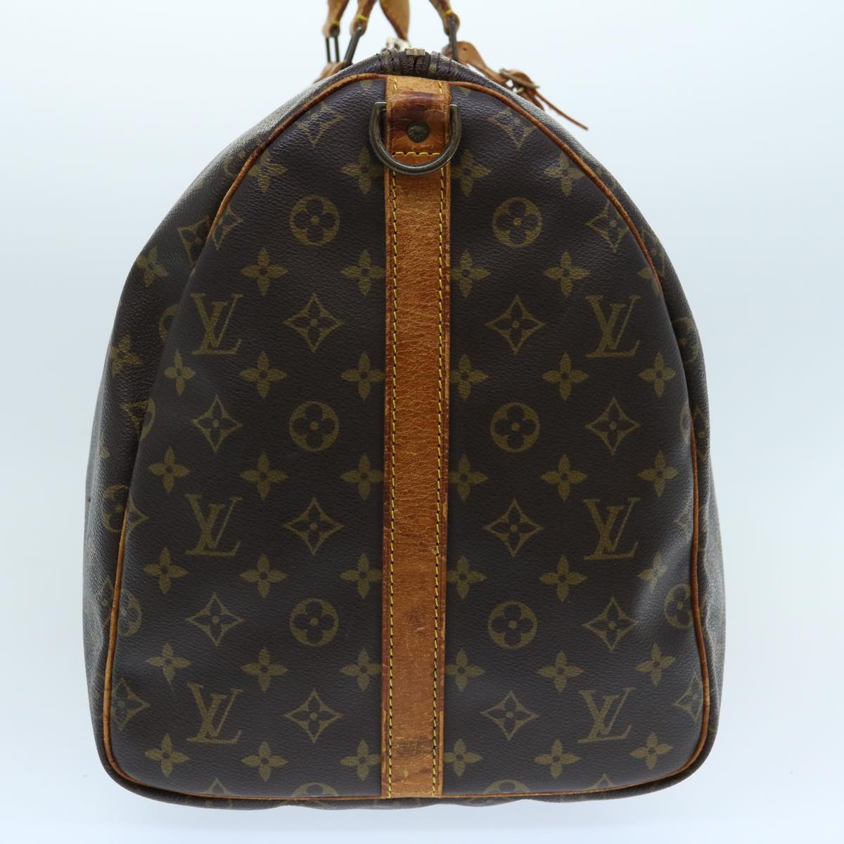 LOUIS VUITTON Monogram Keepall Bandouliere 55 Boston Bag M41414 LV bs3098