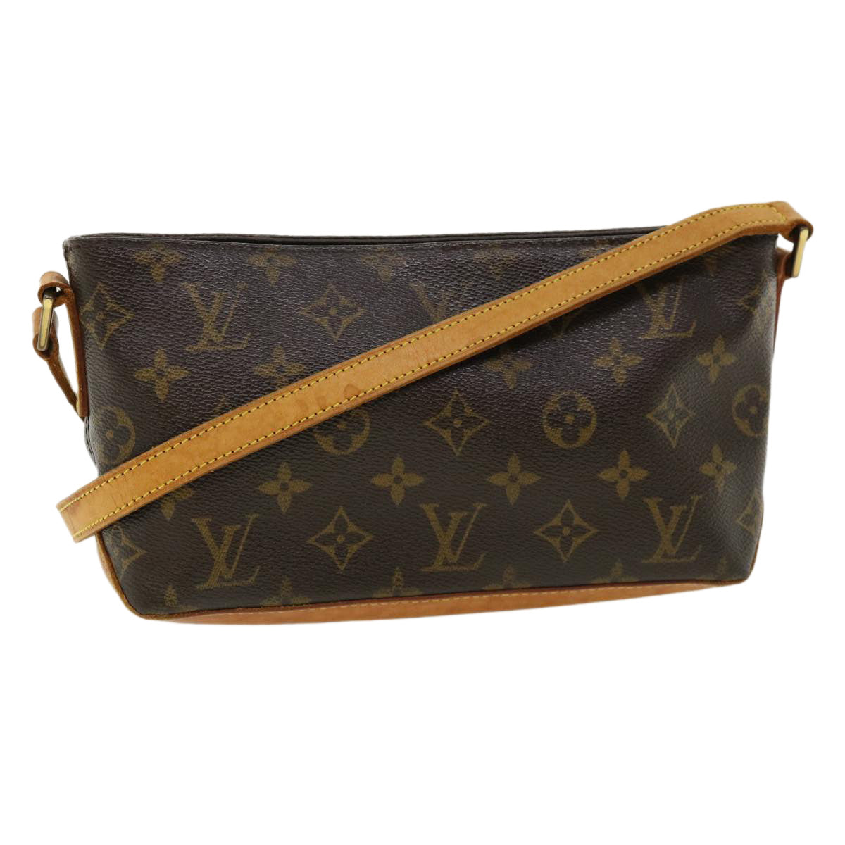 LOUIS VUITTON Monogram Trotteur Shoulder Bag M51240 LV bs3185