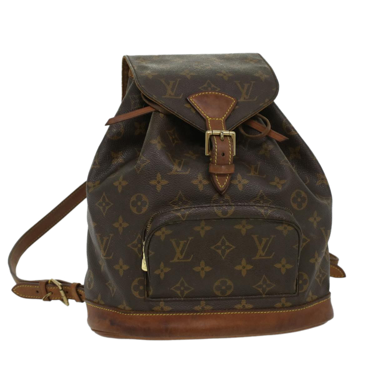 LOUIS VUITTON Monogram Montsouris MM Backpack M51136 LV bs3292