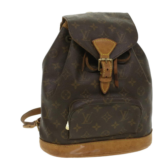 LOUIS VUITTON Monogram Montsouris MM Backpack M51136 LV bs3516