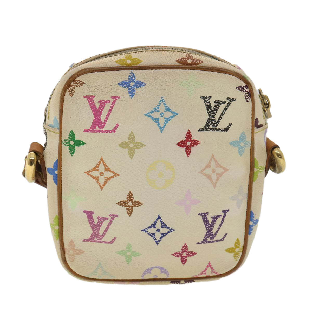 LOUIS VUITTON Monogram Multicolor lift Shoulder Bag White M40055 LV bs3533