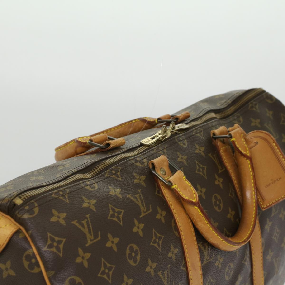 LOUIS VUITTON Monogram Keepall 50 Boston Bag M41426 LV bs3538