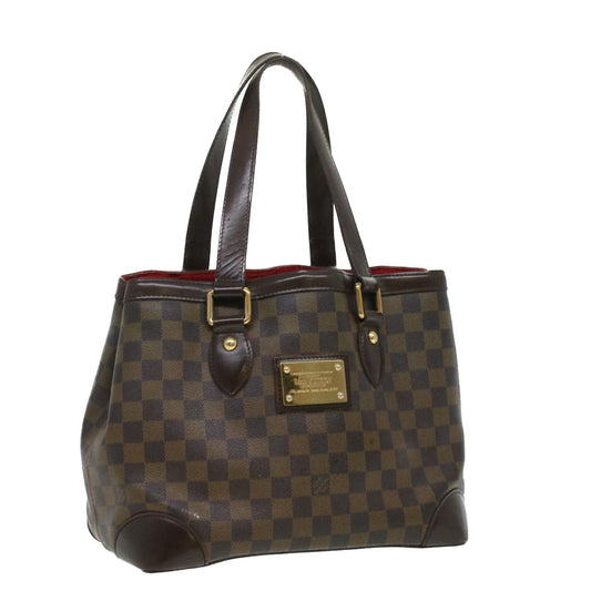 LOUIS VUITTON Damier Ebene Hampstead MM Tote Bag N51204 LV bs3619