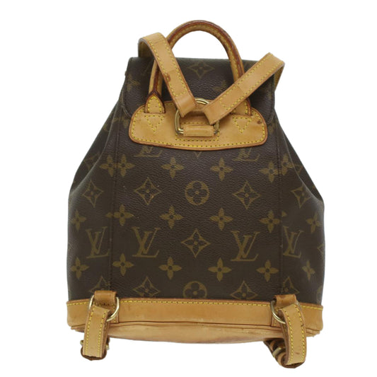 LOUIS VUITTON Monogram Montsouris PM Backpack M51137 LV bs3772