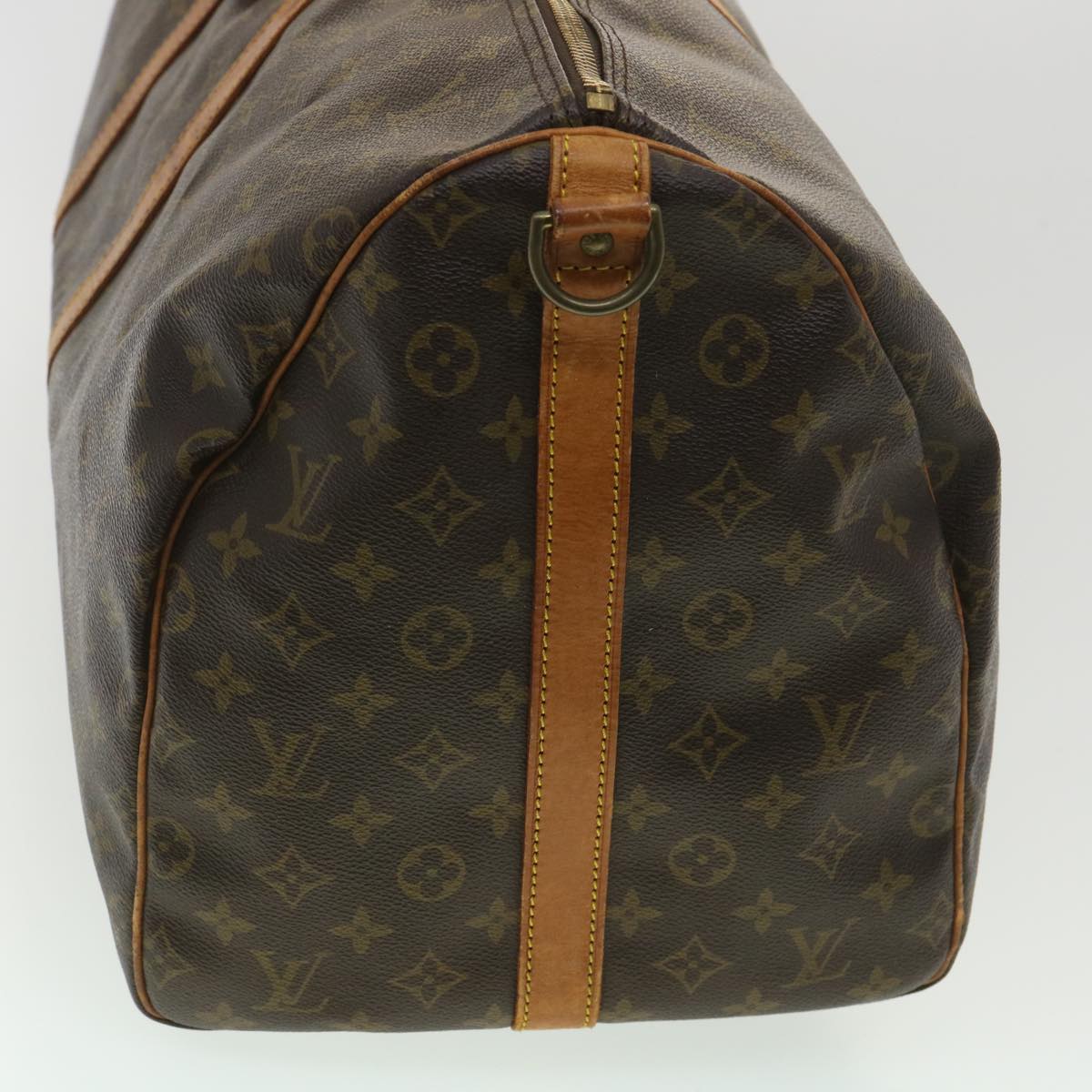 LOUIS VUITTON Monogram Keepall Bandouliere 55 Boston Bag M41414 LV bs4003