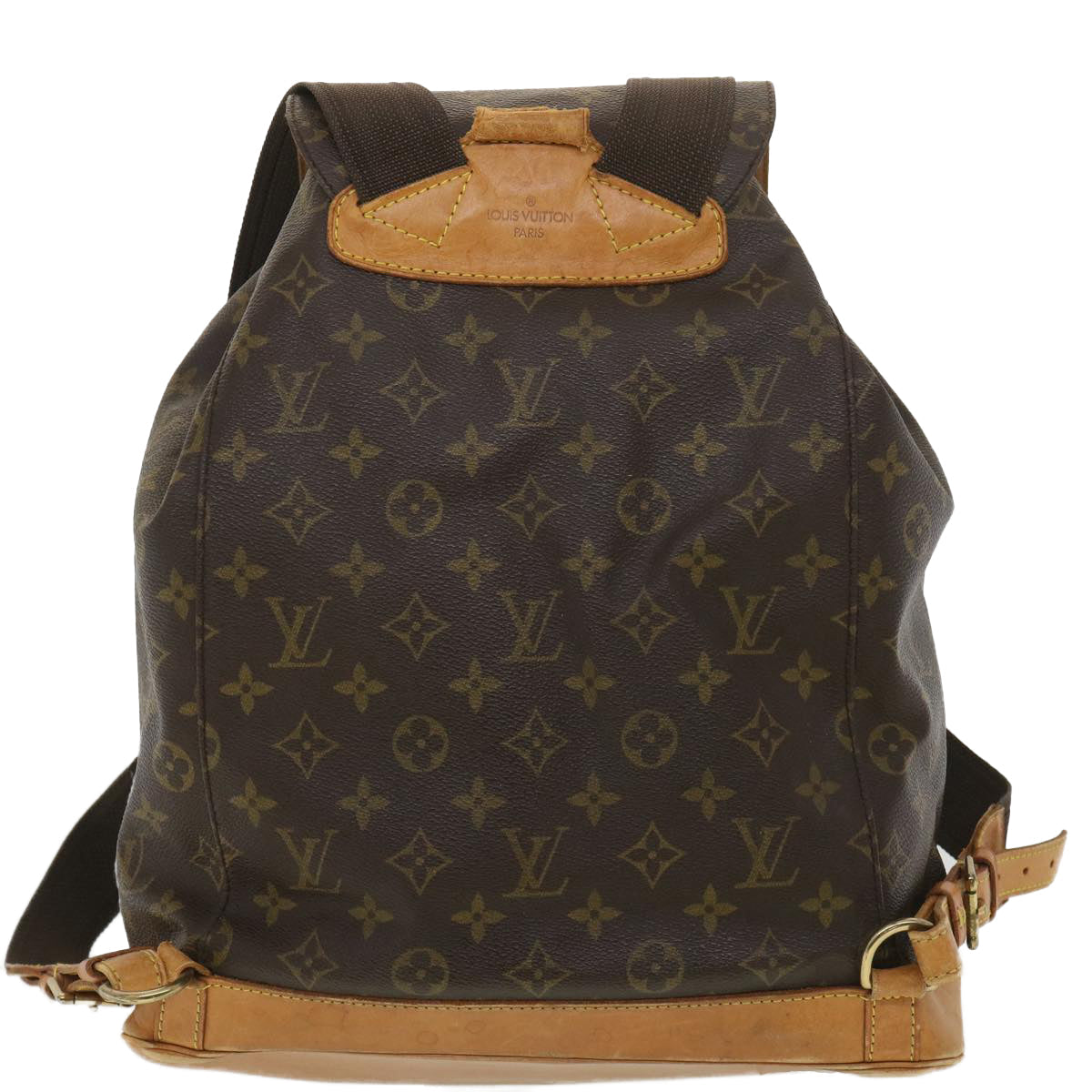 LOUIS VUITTON Monogram Montsouris GM Backpack M51135 LV bs4021