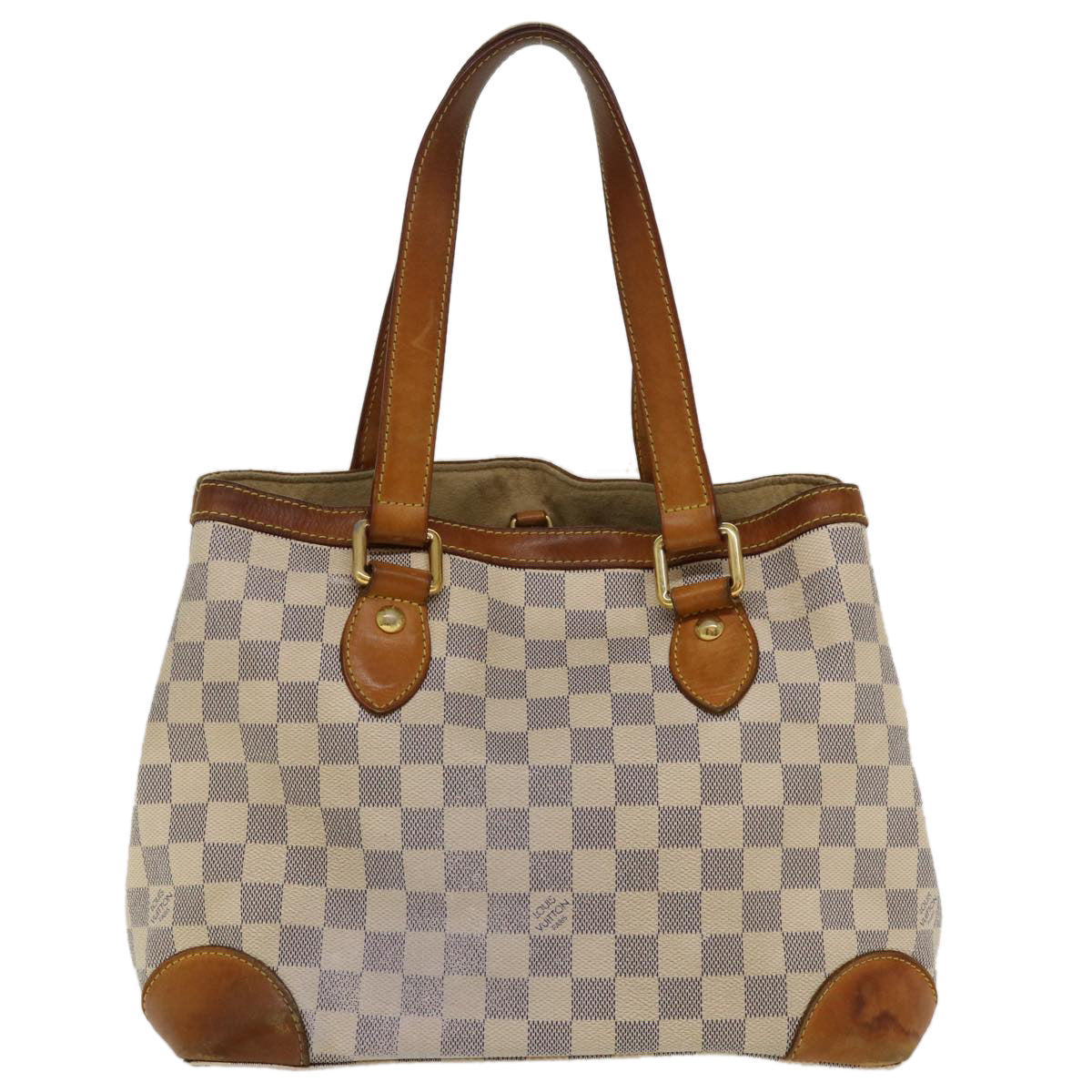 LOUIS VUITTON Damier Azur Hampstead PM Tote Bag N51207 LV bs4078