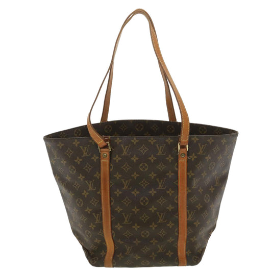 LOUIS VUITTON Monogram Sac Shopping Tote Bag M51108 LV bs4083
