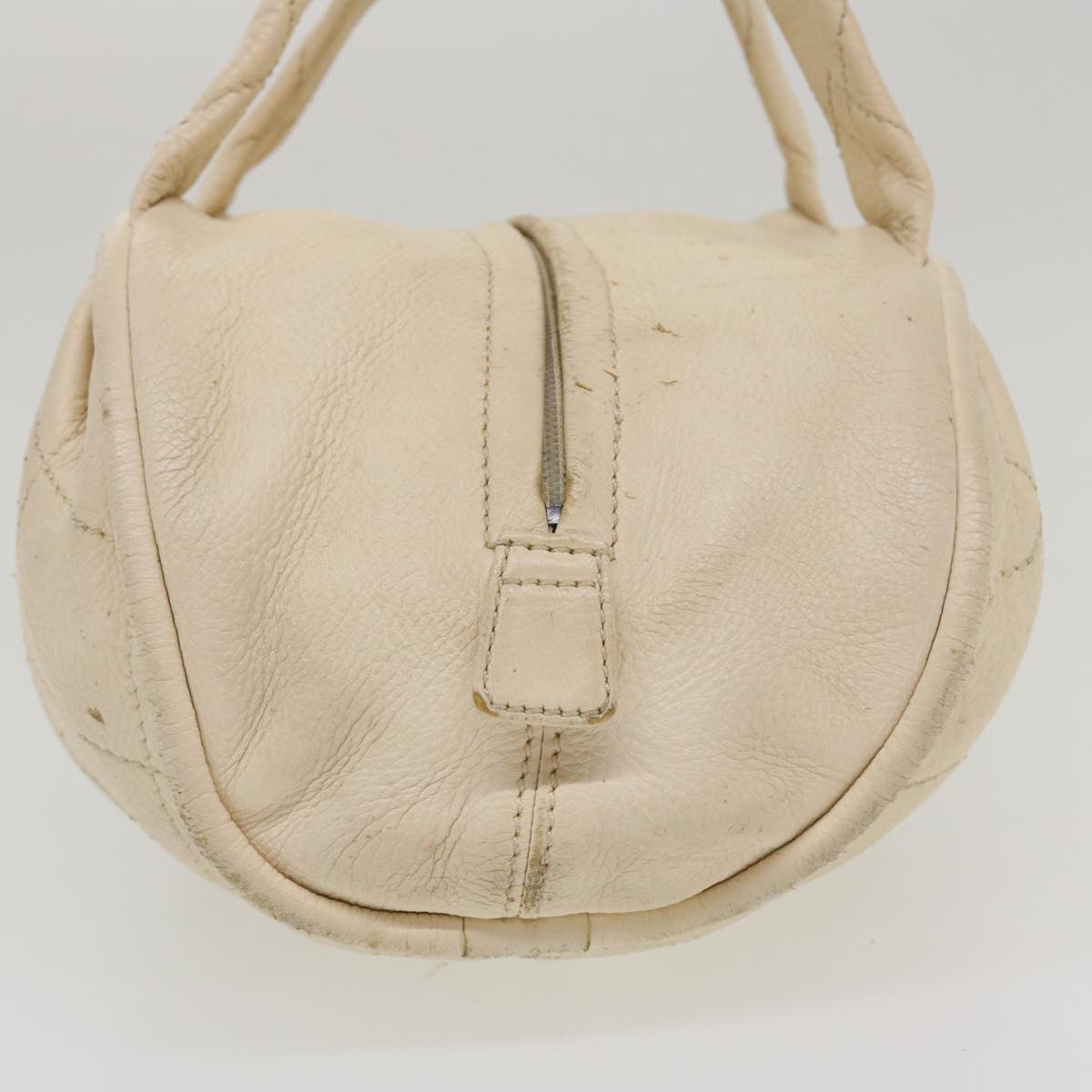 Luxury Chanel Hand Bag Caviar Skin White CC  bs4111