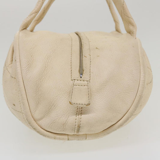 Luxury Chanel Hand Bag Caviar Skin White CC  bs4111