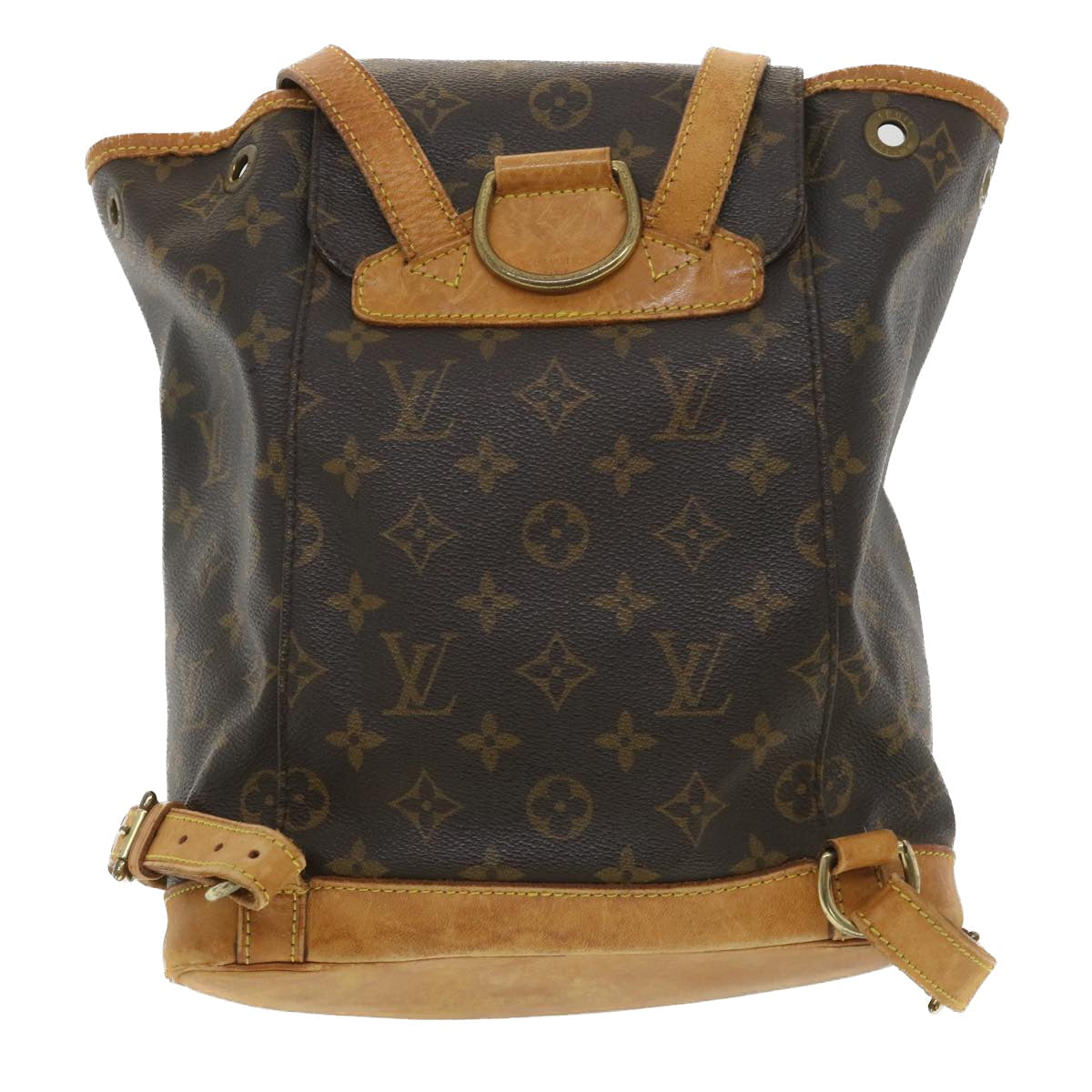 LOUIS VUITTON Monogram Montsouris MM Backpack M51136 LV bs4184