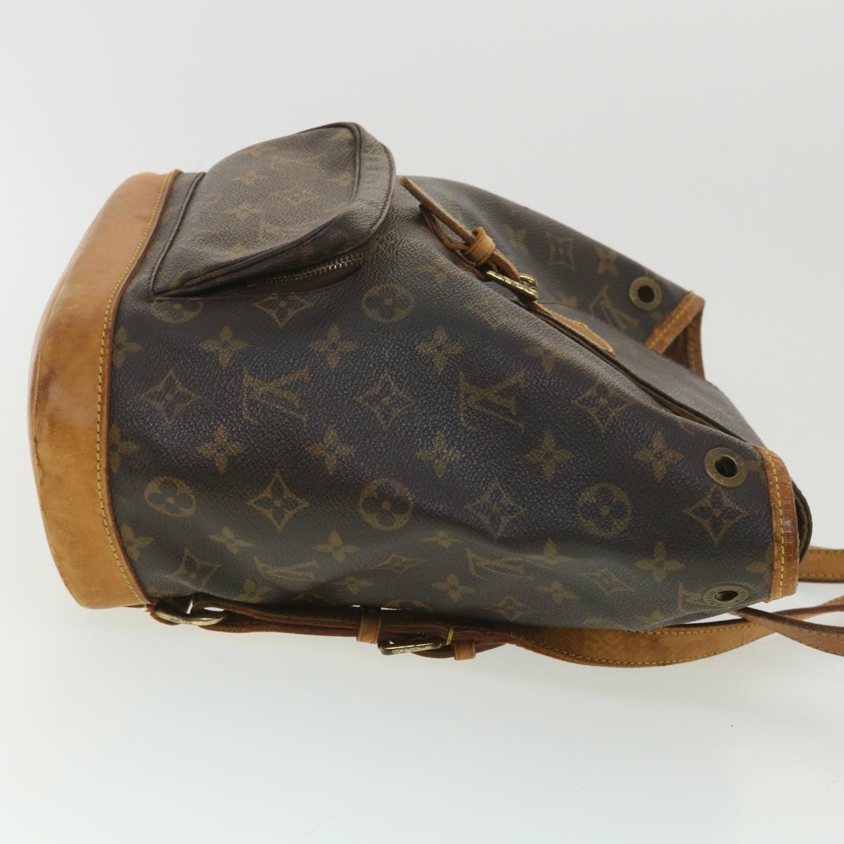 LOUIS VUITTON Monogram Montsouris MM Backpack M51136 LV bs4184