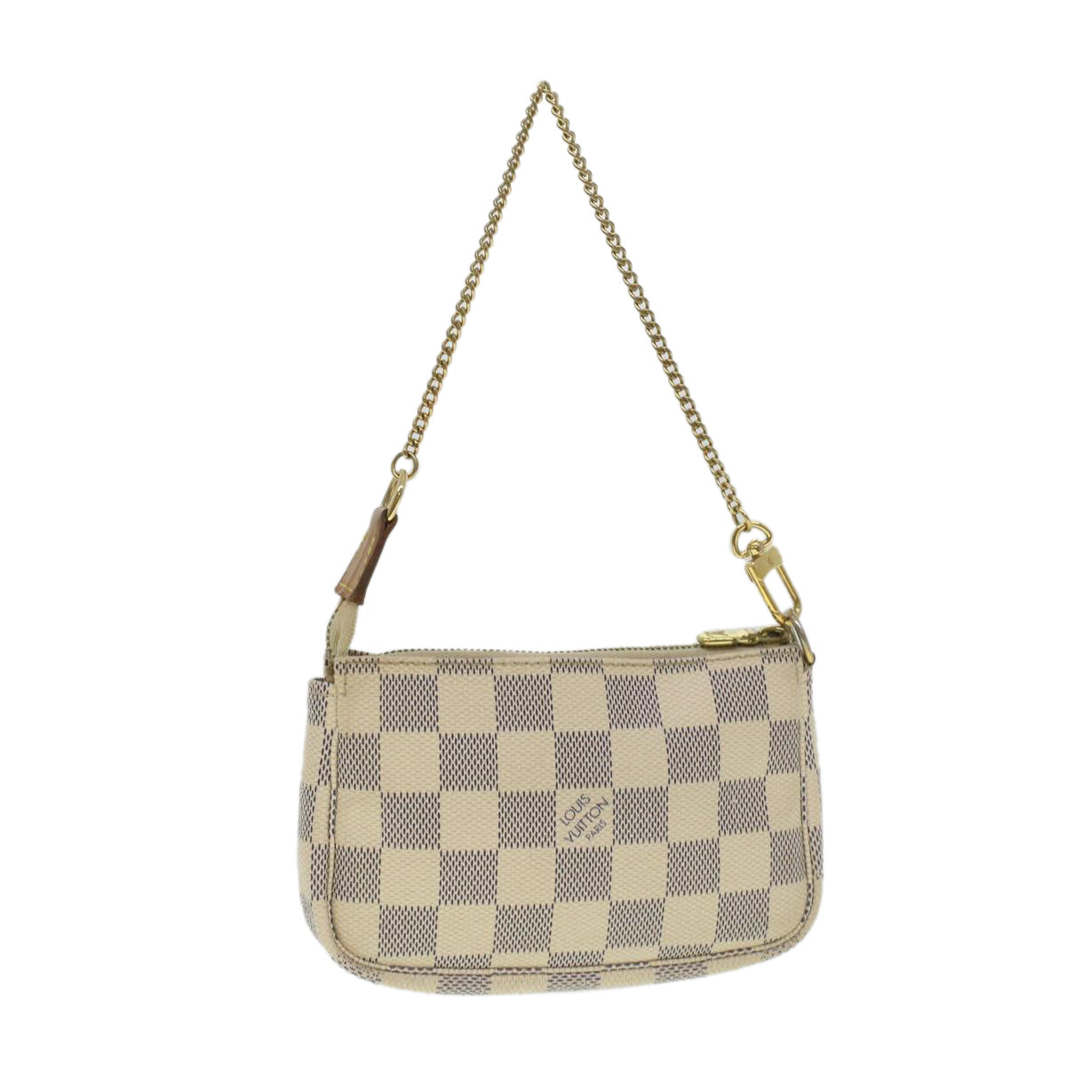 LOUIS VUITTON Damier Azur Mini Pochette Accessoires Pouch N58010 LV bs4295