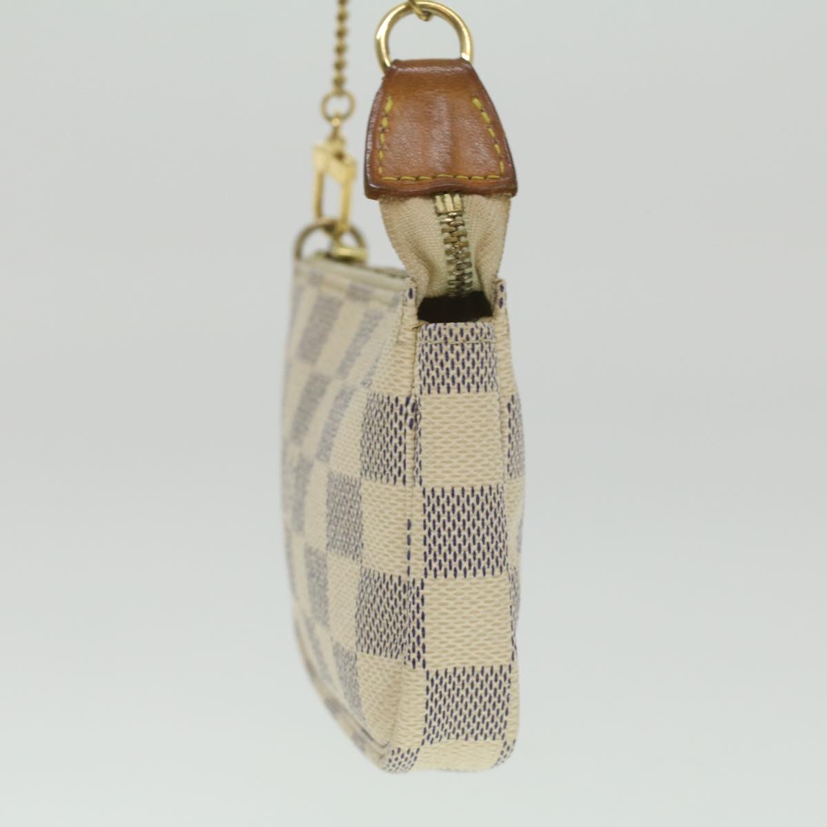 LOUIS VUITTON Damier Azur Mini Pochette Accessoires Pouch N58010 LV bs4295