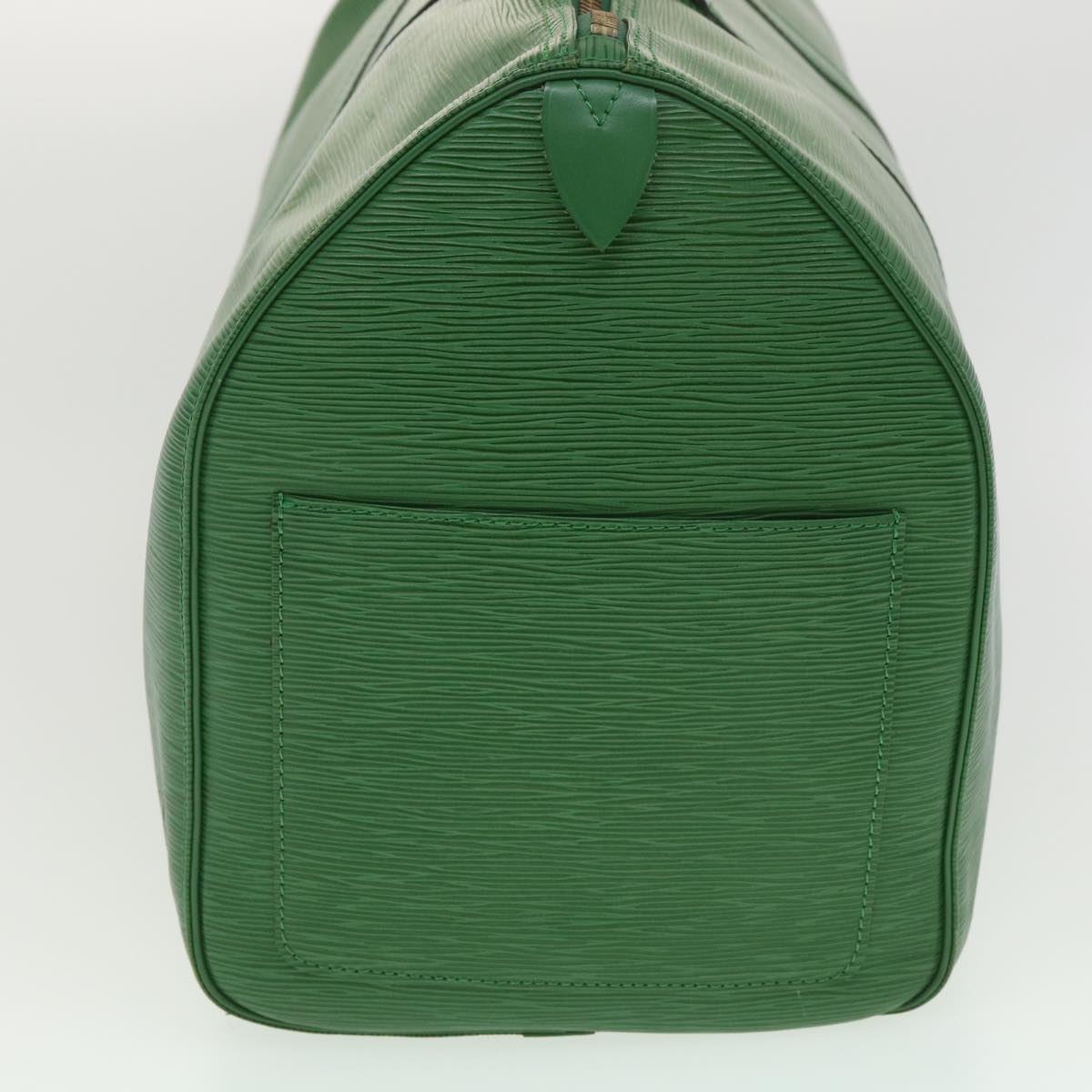 LOUIS VUITTON Epi Keepall 50 Boston Bag Green M42964 LV bs4357