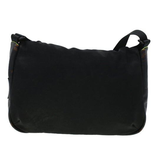 Luxury Chanel Shoulder Bag Nylon Black CC  bs6077