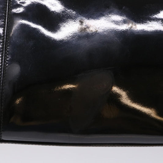 Luxury Chanel Chain Shoulder Bag Patent leather Black CC  bs6435