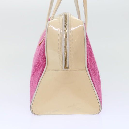 Luxury Chanel Shoulder Bag Tweed Pink CC  bs6851