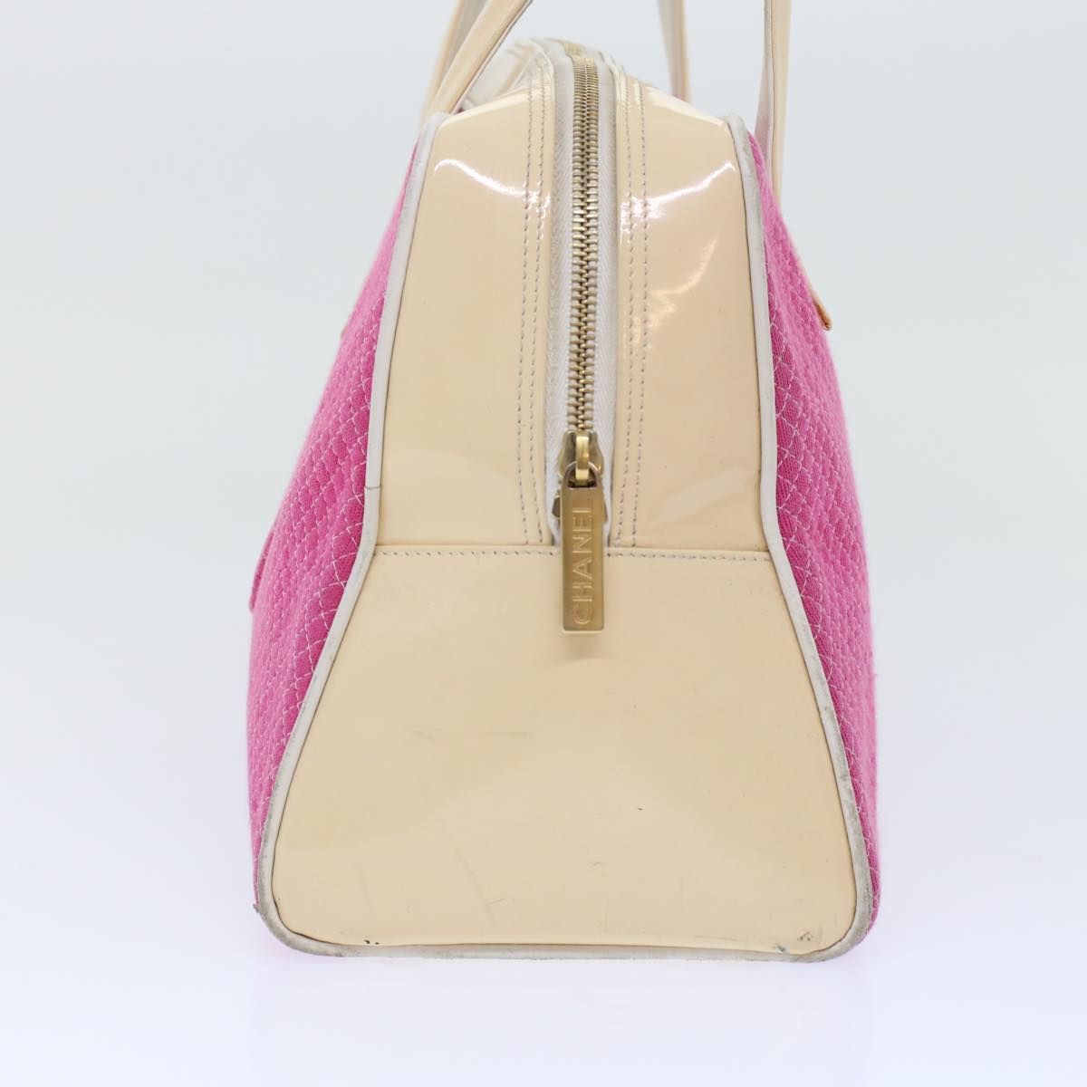 Luxury Chanel Shoulder Bag Tweed Pink CC  bs6851