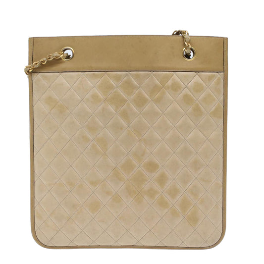 Luxury Chanel Chain Shoulder Bag Lamb Skin Beige CC  bs6968
