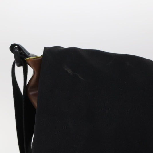 Luxury Chanel Shoulder Bag Nylon Black CC  bs6987
